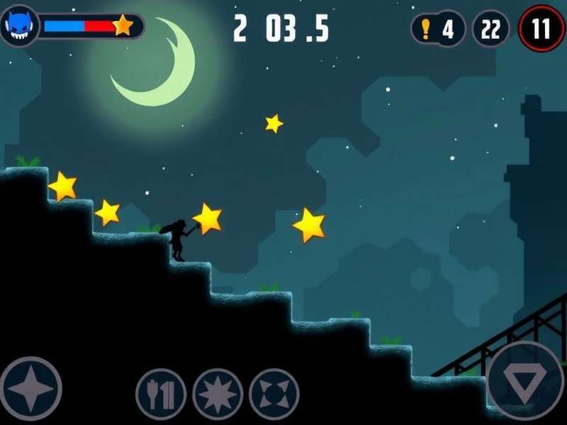 Dark Dash Deluxe gameplay screenshot